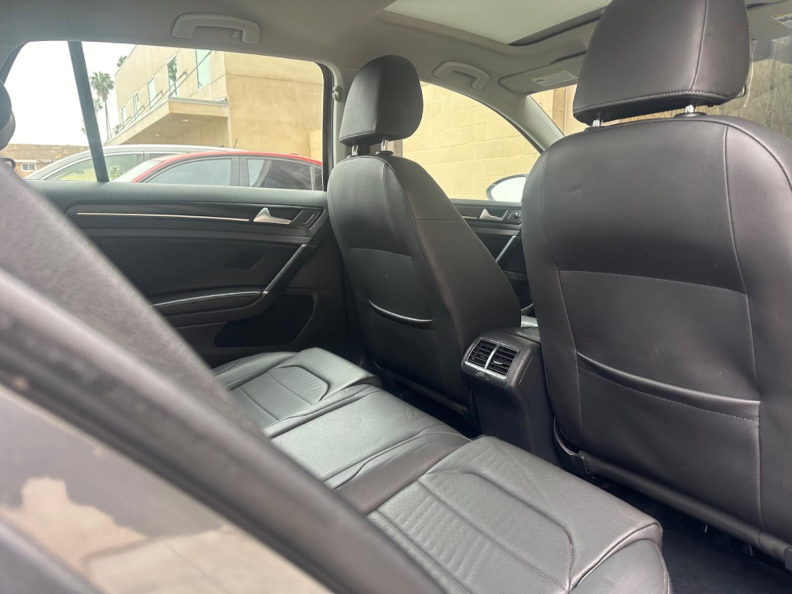 2015 Gray /Black Volkswagen Golf Leather (3VW217AU1FM) with an 4 Cylinder engine, Automatic transmission, located at 30 S. Berkeley Avenue, Pasadena, CA, 91107, (626) 248-7567, 34.145447, -118.109398 - Photo #19